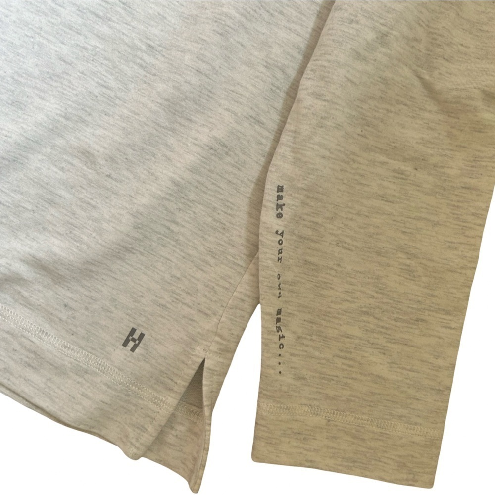 Hue Long Sleeved T shirt Grey XL “Make your Own Magic” - Picture 6 of 7
